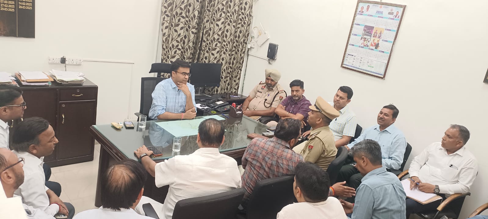 कालका व पिंजौर में अतिक्रमण हटाने के निर्देश, एसडीएम संयम गर्ग ने मार्केट एसोसिएशनों के साथ की बैठक