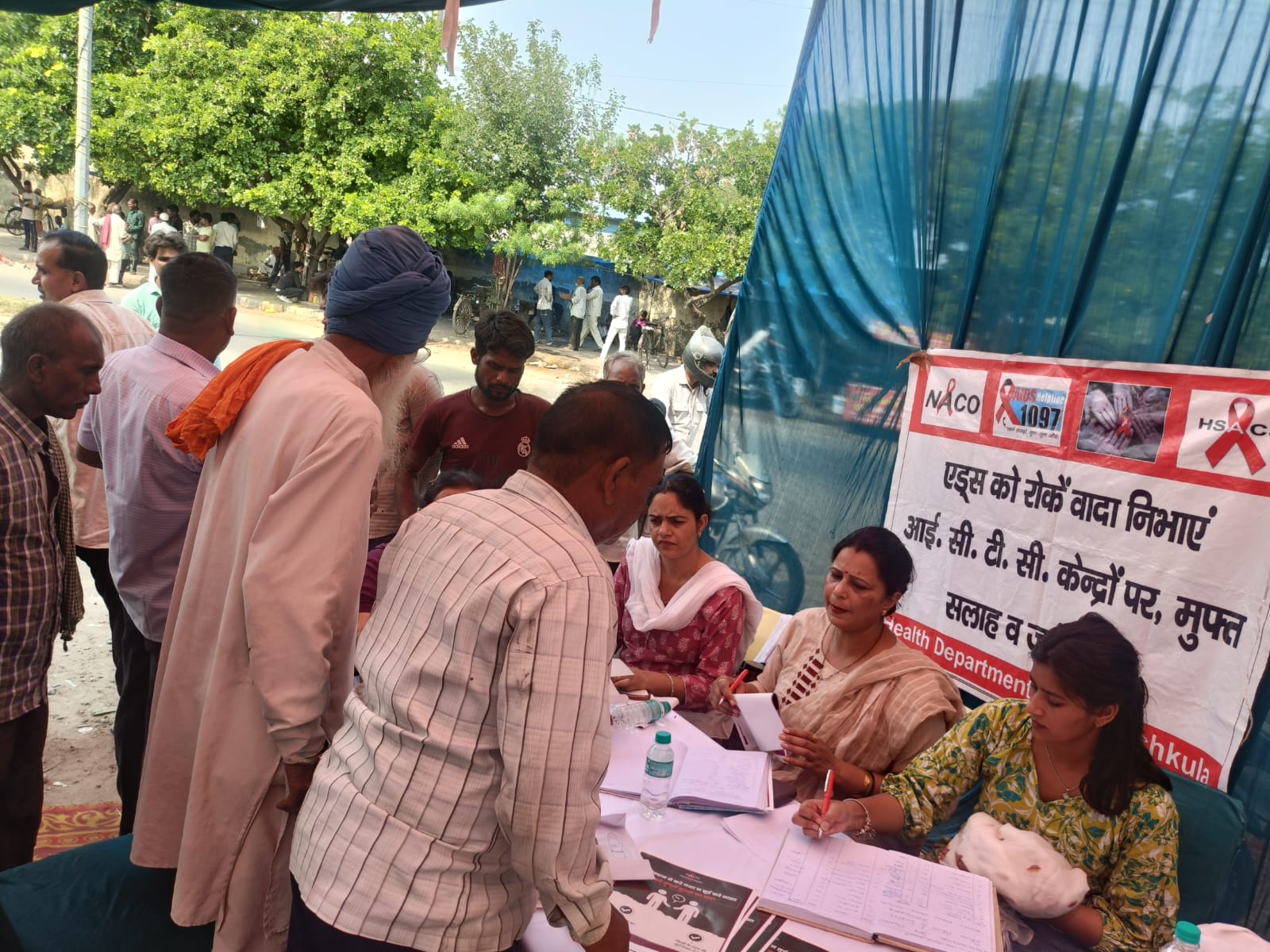 अंतर्राष्ट्रीय नशा निषेध दिवस पर पंचकूला में एचआईवी जांच और नशा मुक्ति जागरूकता शिविर का आयोजन, 69 लोगों की हुई जांच
