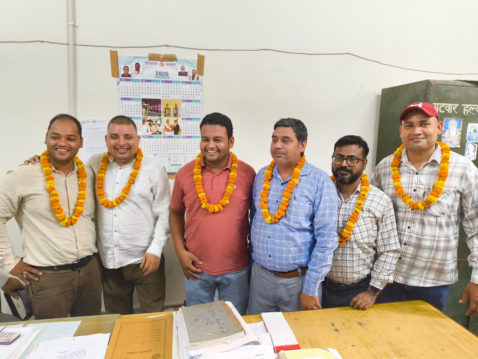 गनौर तहसील में पटवारी एवं कानूनगो एसोसिएशन की नई कार्यकारिणी का गठन, सुरेंद्र कुमार बने प्रधान
