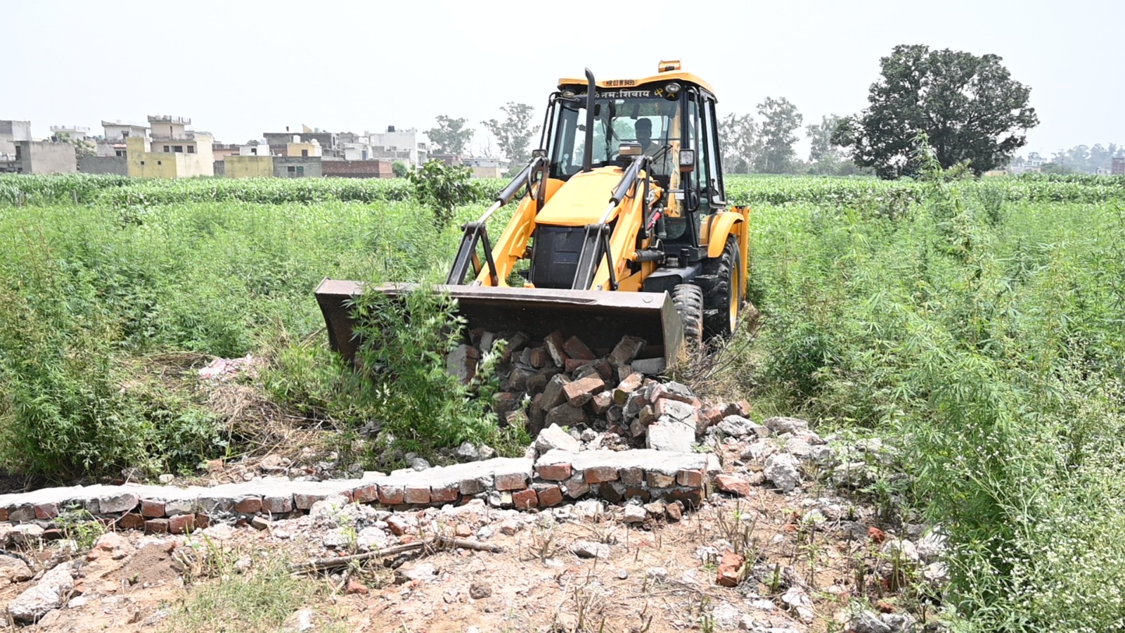 पंचकूला में अवैध निर्माण के खिलाफ अभियान तेज, दो कॉलोनियों में तोड़फोड़