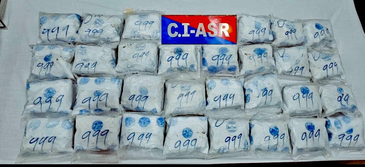 सी.आई. अमृतसर द्वारा 10 दिनों में 68 किलो हेरोइन बरामद