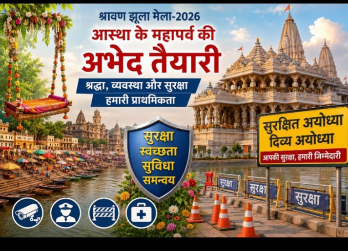 श्रावण झूला मेला: मंडलायुक्त-DIG ने संभाली सुरक्षा कमान