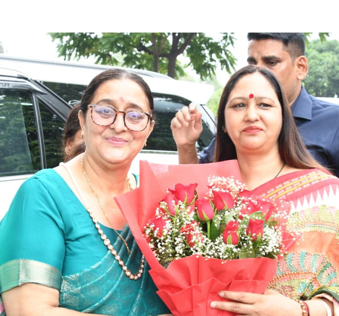 हरियाणा राज्य बाल कल्याण परिषद की मानद महासचिव  मीना कंबोज ने संभाला पदभार