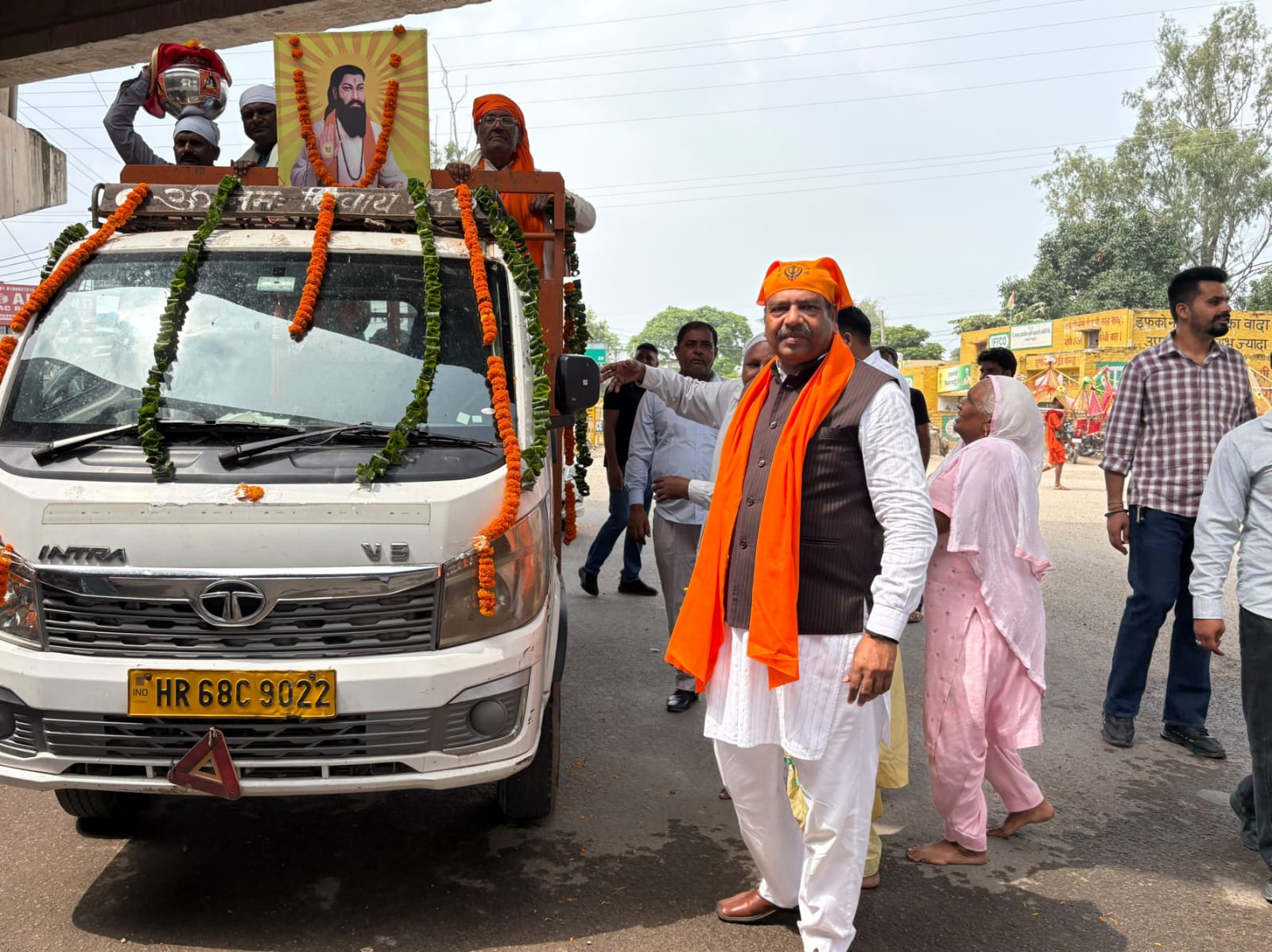 संत रविदास जी की जन्मस्थली की पवित्र मिट्टी का आगमन समूचे क्षेत्र के लिए सौभाग्य की बात – अजय मित्तल