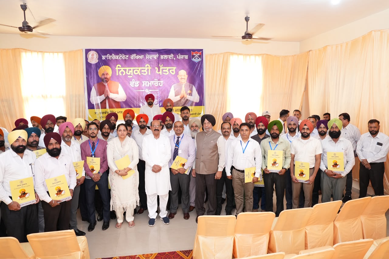 8 जिला रक्षा सेवाएं कल्याण अधिकारियों, 42 सैनिक कल्याण प्रबंधकों और 1 क्लर्क की नई नियुक्ति से स्टाफ की 20 फीसदी कमी हुई पूरी