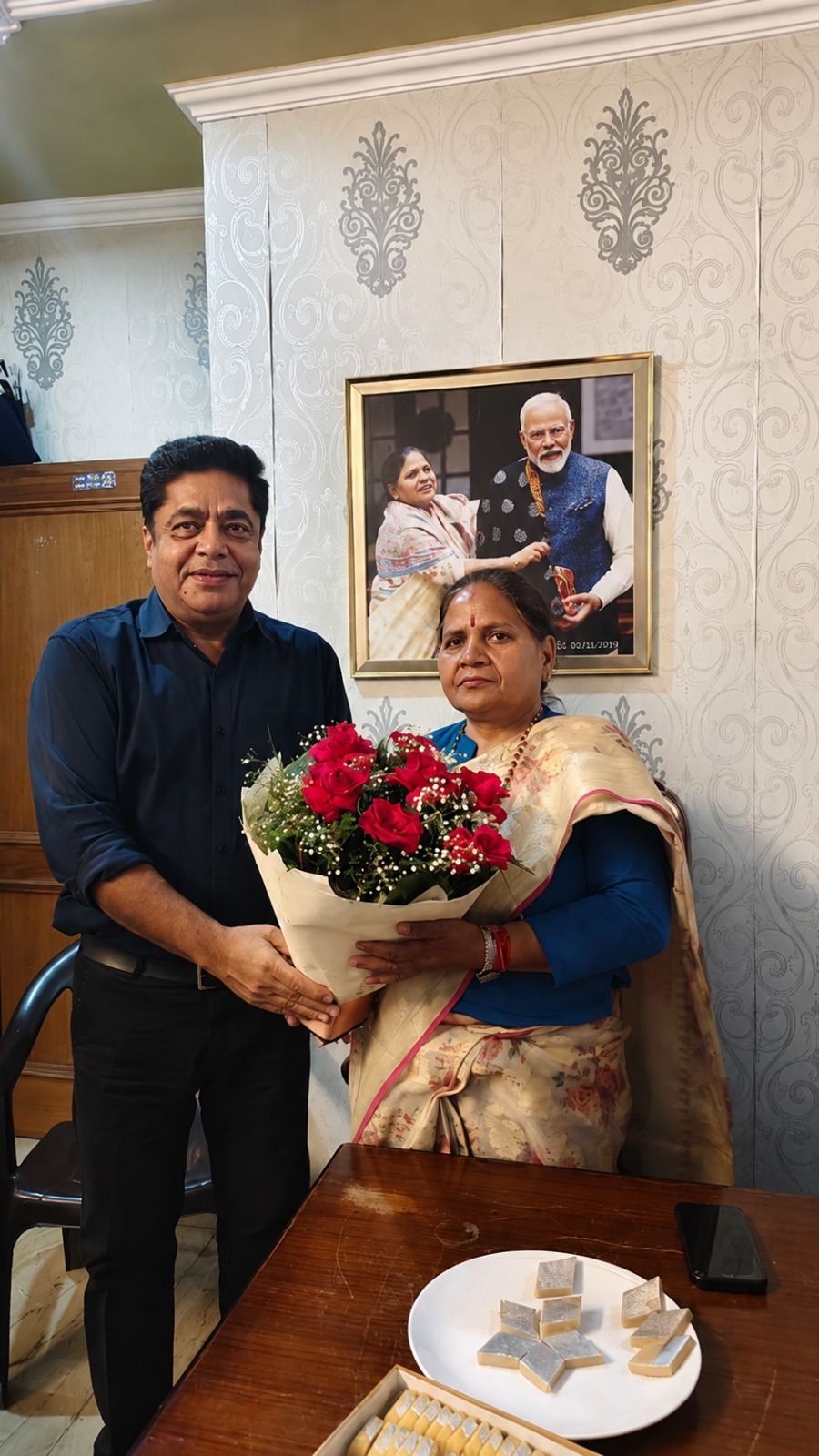 PCCI चेयरमैन एवं अमरटेक्स इंडस्ट्रीज लिमिटेड के CMD अरुण ग्रोवर ने बंतो कटारिया को एससी आयोग की चेयरपर्सन बनने पर दी बधाई