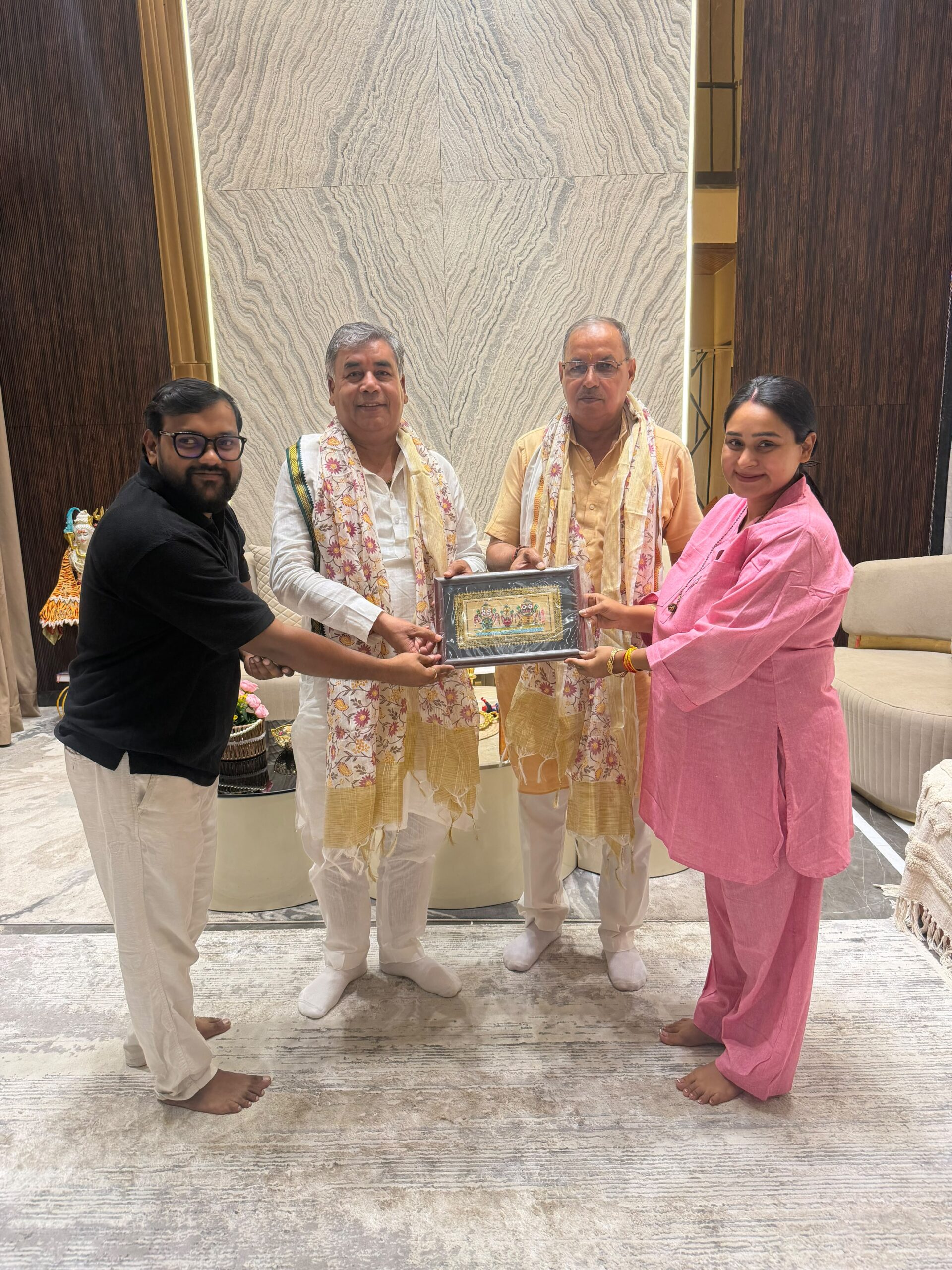 गौ सेवा को लेकर पायल सिंह के आवास पर हुई महत्वपूर्ण चर्चा
