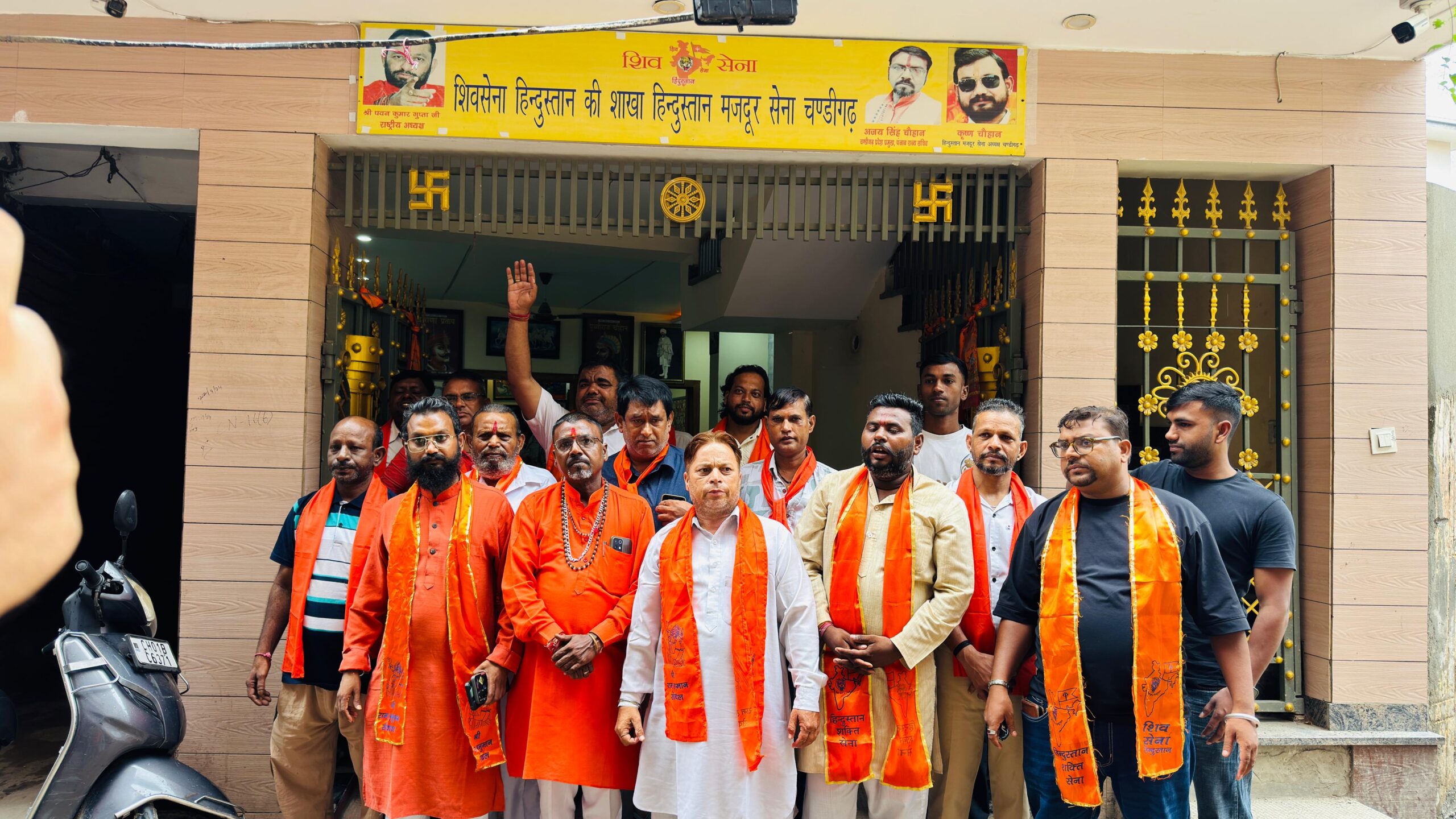 शिवसेना हिंदुस्तान चंडीगढ़ प्रदेश की बैठक संपन्न – 30 अगस्त को मोहाली से चंडीगढ़ तक त्रिशूल मार्च का ऐलान
