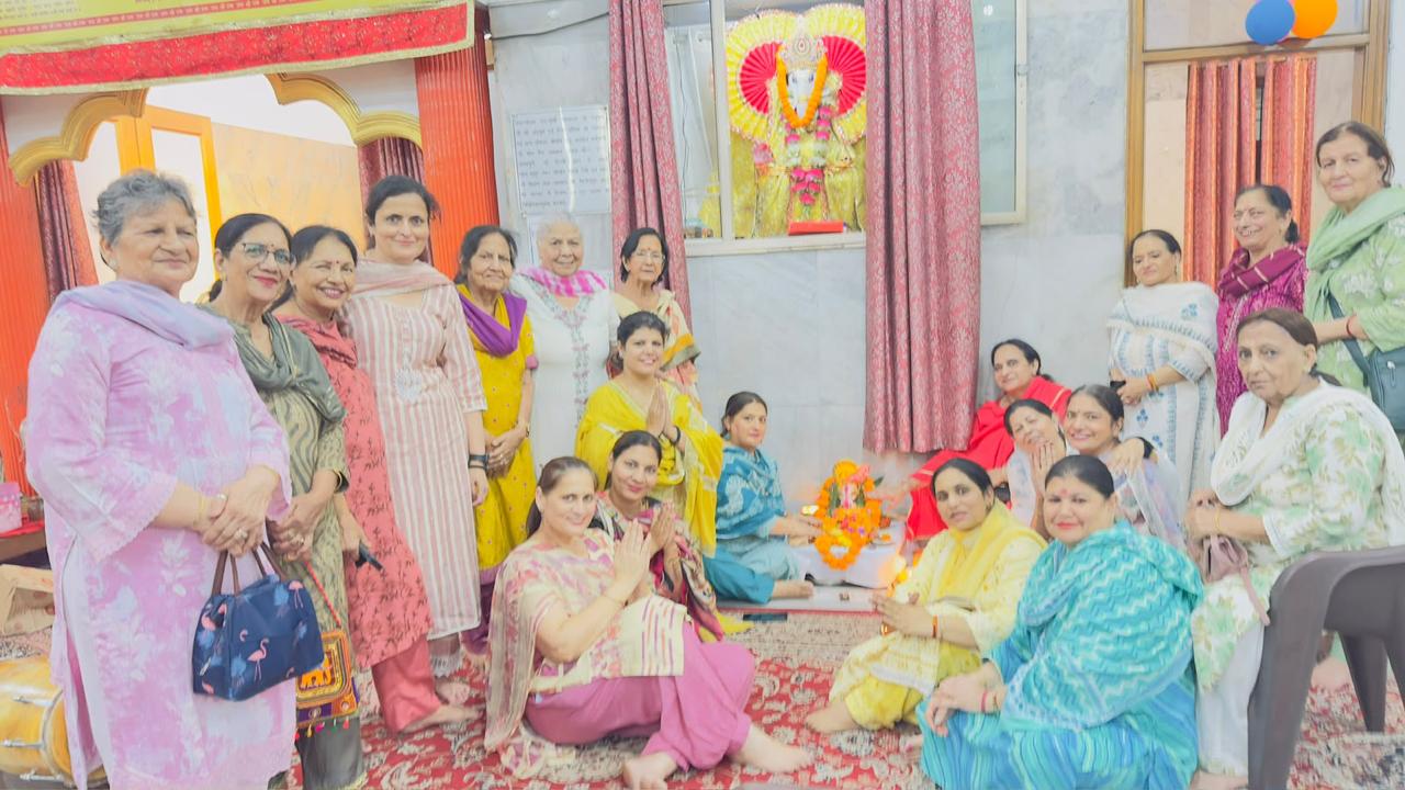 पंचमुखी हनुमान मंदिर सेक्टर-19 में गणपति महोत्सव की शुरुआत