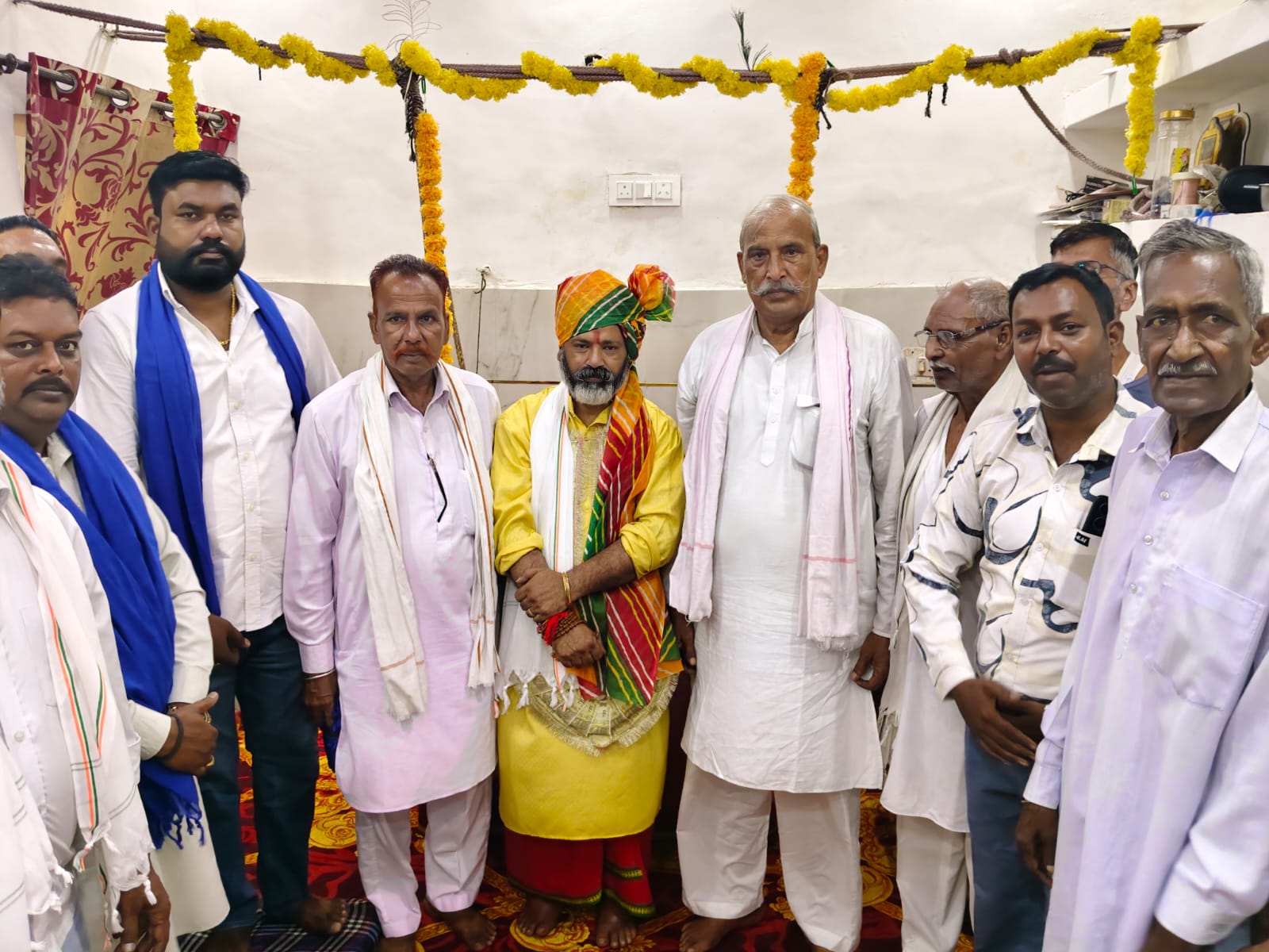 गोगा जाहरवीर शोभायात्रा कमेटी, चंडीगढ़ ने इंदल भगत को किया सम्मानित