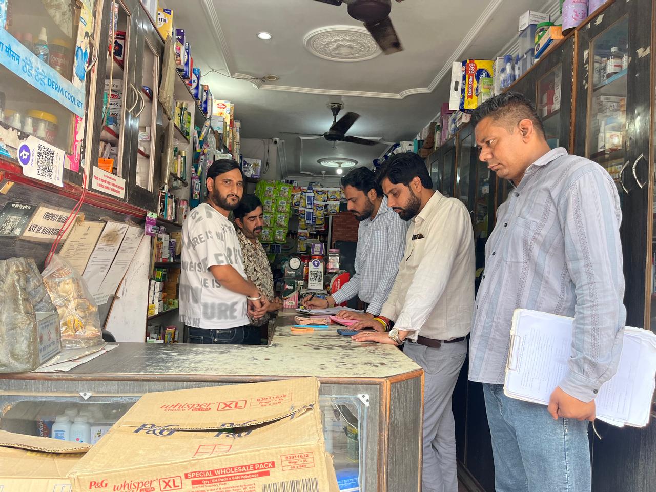औषधि नियंत्रण विंग ने चंडीगढ़ में छह दवा दुकानों पर की छापेमारी