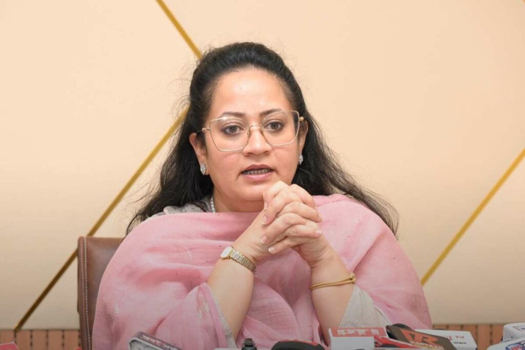 सीएम नायब सिंह सैनी के नेतृत्व में प्रदेश समृद्धि की ओर अग्रसर : आरती सिंह राव