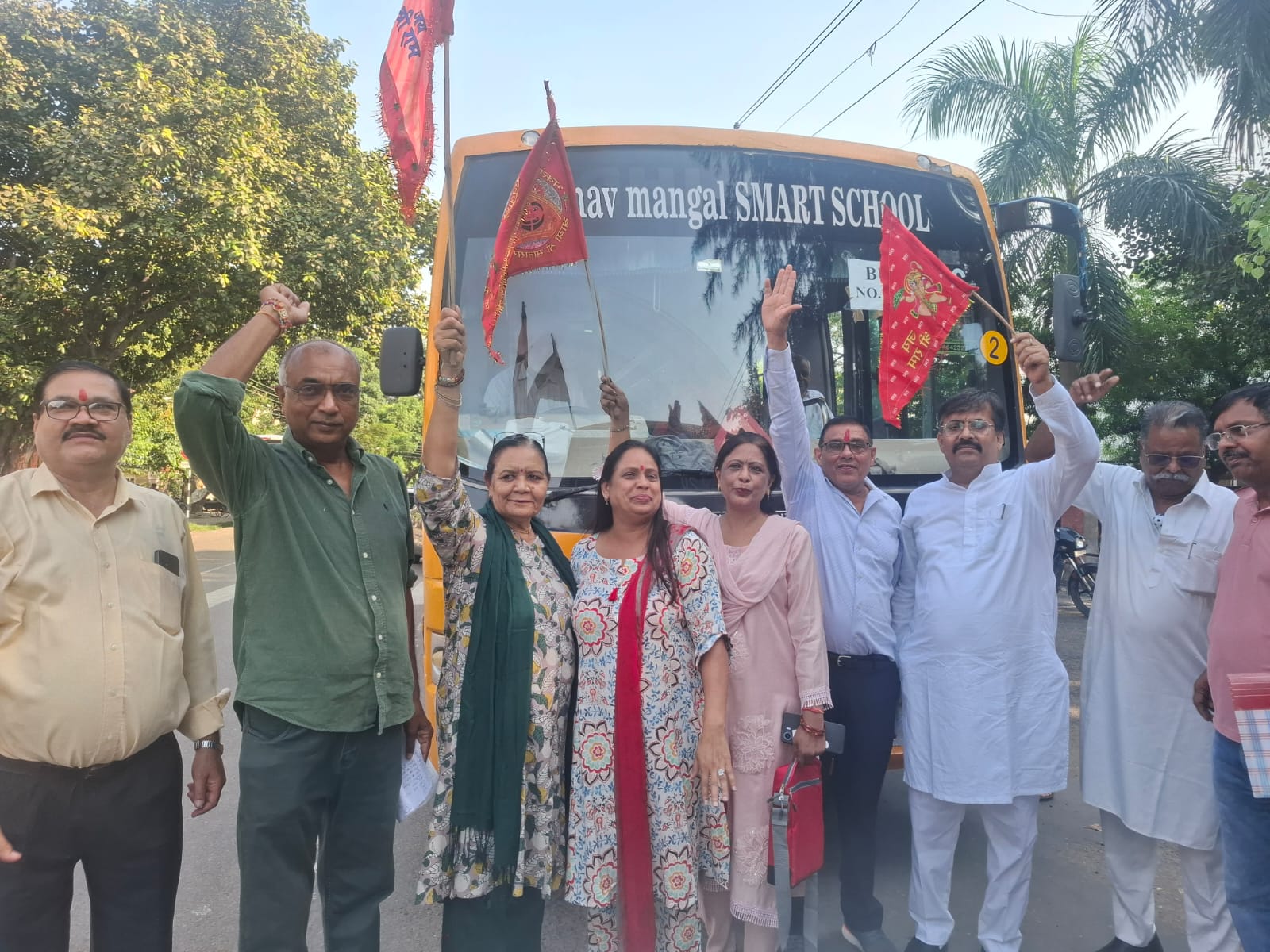 सेक्टर-30 के 250 से अधिक लोगों ने देखी ‘हनुमान अंश’ फिल्म