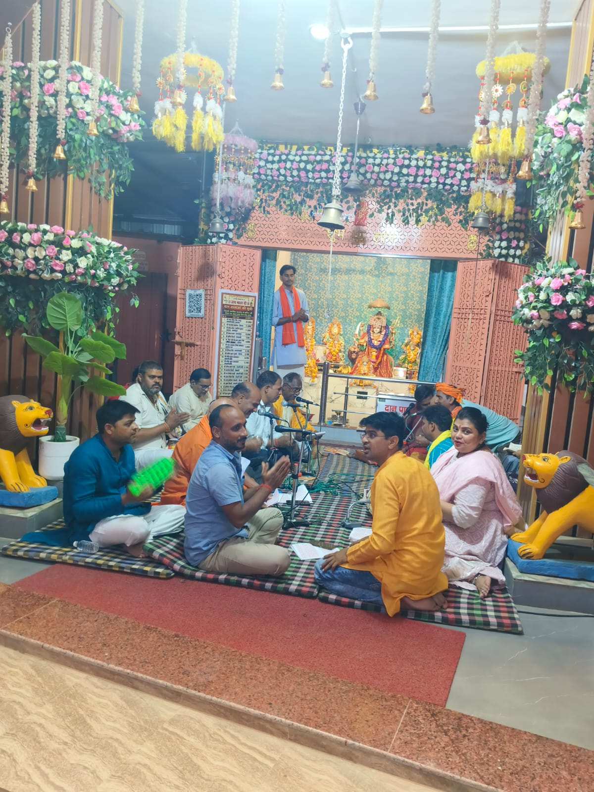 सुंदरकांड के सुरों में गूंजा रामभक्ति का भाव, श्रद्धा से सराबोर हुआ रीड़गंज