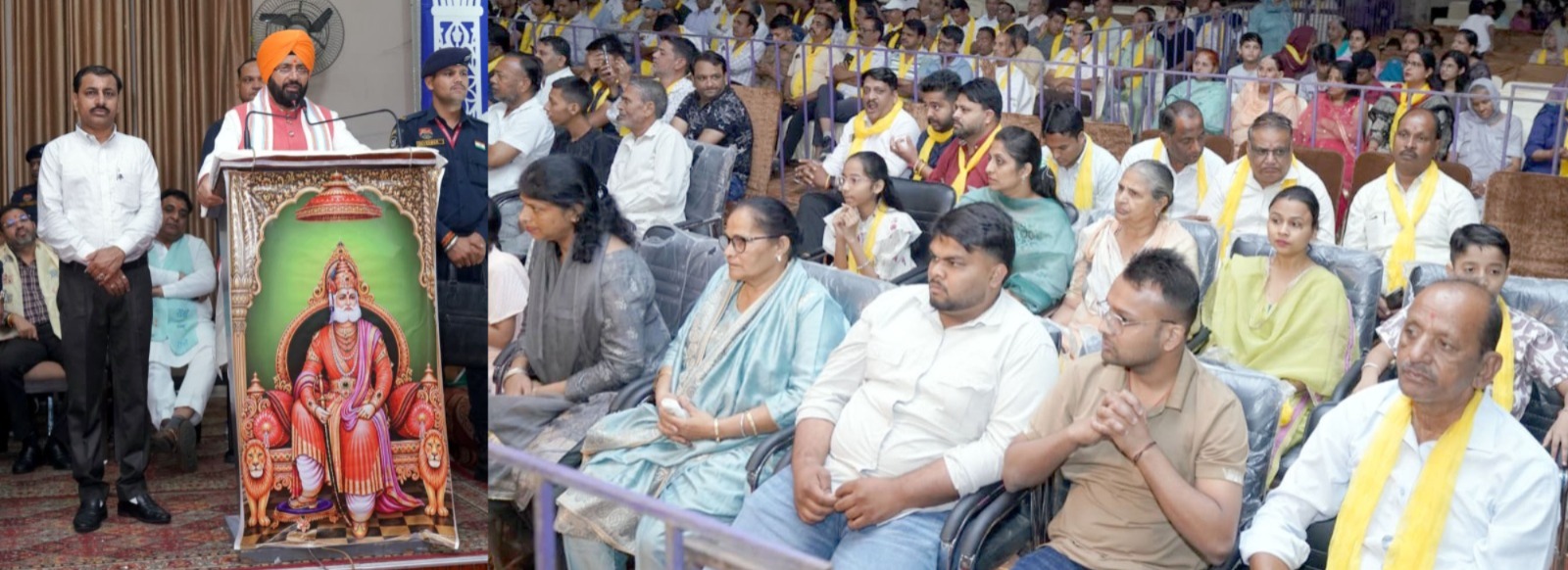 महाराजा अग्रसेन जी की 5150वीं जयंती के अवसर आयोजित कार्यक्रम में मुख्य अतिथि के रूप में हुए शामिल