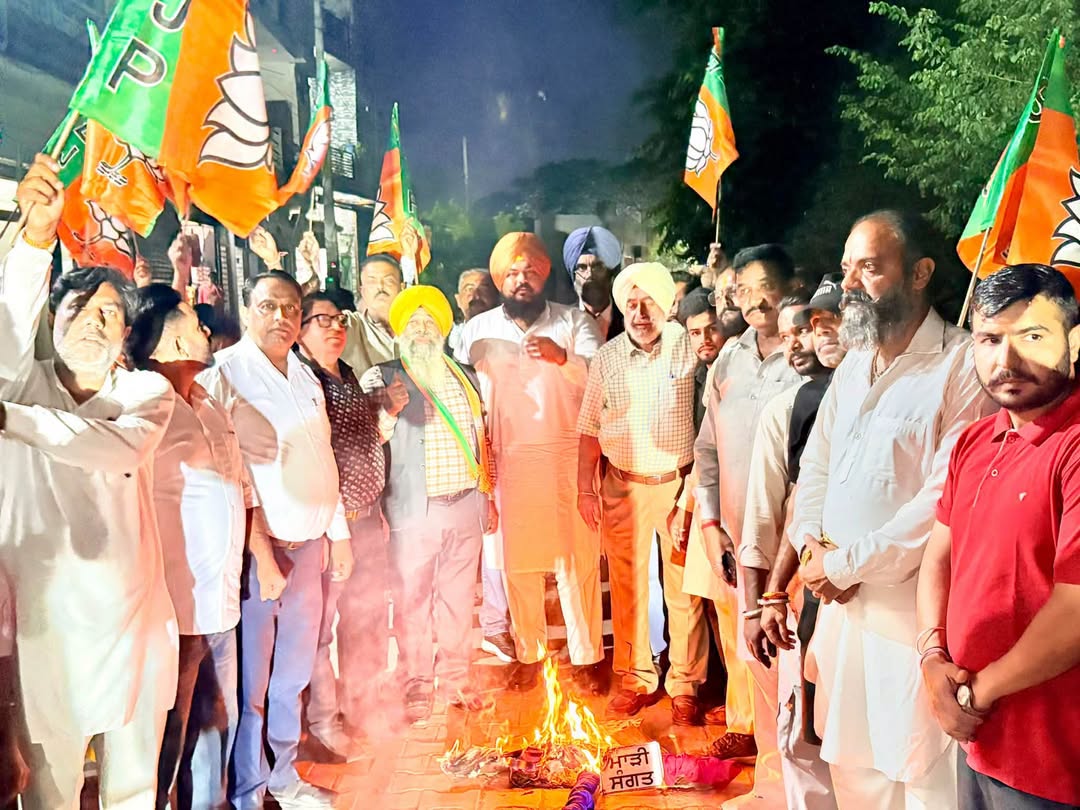 परविंदर सिंह झोटा की हत्या के विरोध में भाजपा द्वारा पंजाब भर में 36 स्थानों पर विरोध प्रदर्शन