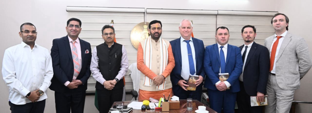 रूस की तकनीकी कंपनियों ने हरियाणा के ड्रोन एवं एयरोस्पेस क्षेत्र में निवेश के अवसरों पर जताई रुचि