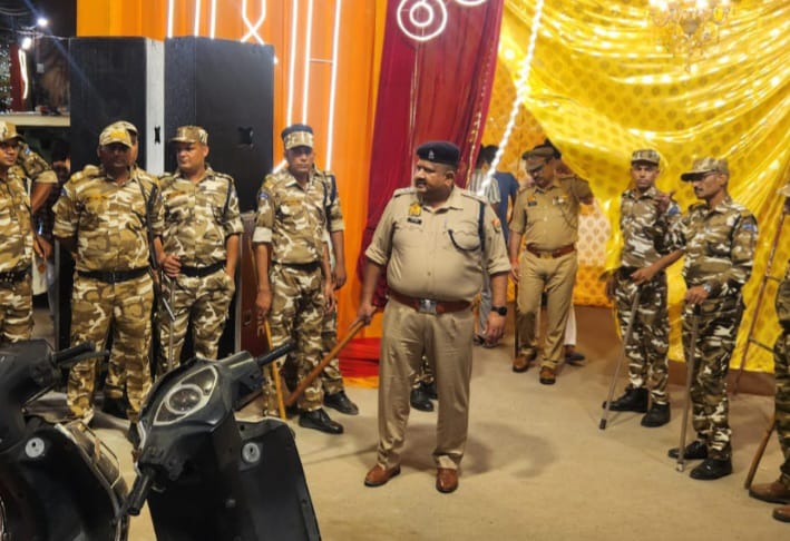 मां दुर्गा के दरबार में श्रद्धालुओं की सुरक्षा सर्वोपरि, सीओ सिटी यश त्रिपाठी ने संभाली कमान